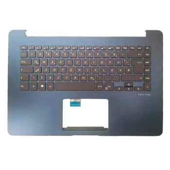 Новая клавиатура с подсветкой и упором для рук для ASUS ZenBook UX530 UX530UX UX550VD, сине-серая