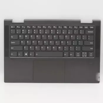Новая клавиатура с сенсорной панелью и подсветкой для Lenovo YOGA C740-14 5CB0U43983 5CB0U43 952, серого и белого цвета