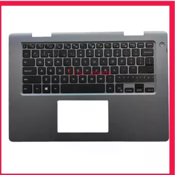 Новая клавиатура с упором для рук, серый цвет для Dell Inspiron 14 5481 0XHYYJ США