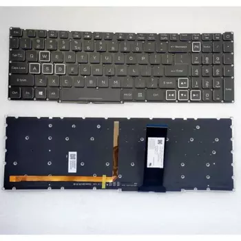 Новая клавиатура US с RGB-подсветкой для ACER Nitro 5 N20C1 AN515-43 AN 517-51 N18C4