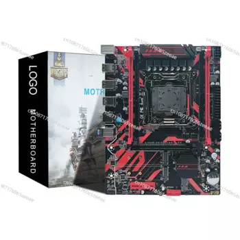 Новая компьютерная материнская плата X99LGA 2011-3-pin DDR4 четырехканальная память E5 Zhiqiang V3V4cpu