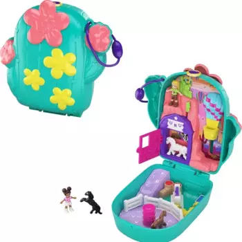 Новая кукла-сюрприз Polly Карманный игровой набор Карманный мир кактус Cowgirl ранчо компактная игрушка набор подарки для девочек