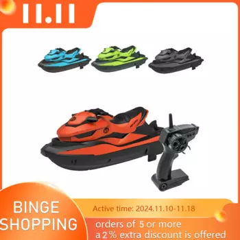 Новая лодка с дистанционным управлением, моторная лодка для M5 mini jet ski, расстояние 2,4 г, расстояние 50 метров, летняя модель лодки, водная детская игрушка
