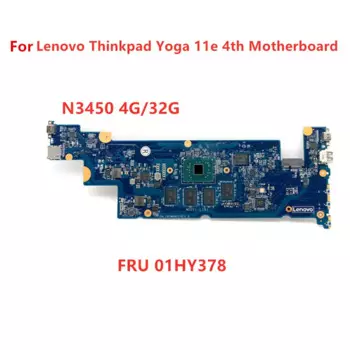 Новая материнская плата для ноутбука Lenovo Thinkpad Yoga 11E 4-го поколения (20HX 20J0) с процессором N3450 4G/32G FRU 01HY378 100% протестировано, нормально