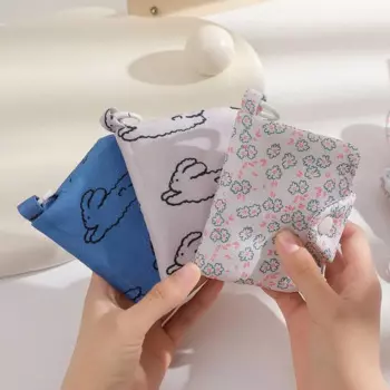 Новая милая искусственная кожа, Модный корейский кошелек, держатель для карт, маленькая Холщовая Сумка для хранения с подвеской
