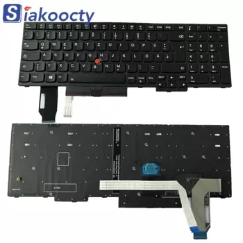 Новая немецкая клавиатура GR для Lenovo ThinkPad E590(20NB 20NC) E595(20NF) 01YP670 01EN992