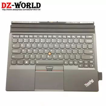 Новая/Оригинальная английская клавиатура с подсветкой для планшета Lenovo Thinkpad X1 1-го 2-го поколения 20GH 20GG с сенсорной панелью для рук 01AW600 04W0020