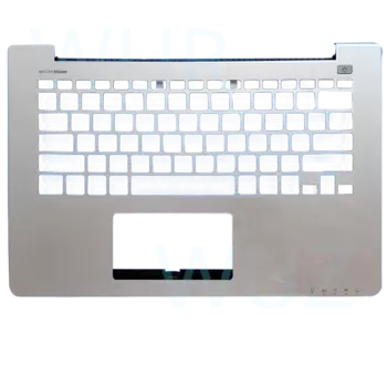 Новая Оригинальная клавиатура для ноутбука Asus S300, S300C, S300SC, S300K, R409, серебристая, США 13N0-P5A0422