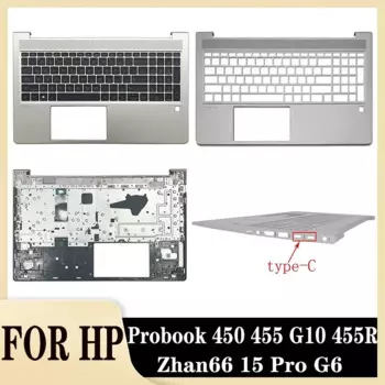 Новая Оригинальная клавиатура с подсветкой US для ноутбука Probook 450 455 G10 455R G6