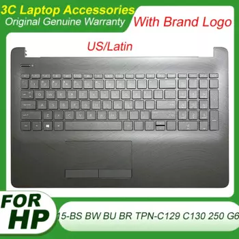 Новая Оригинальная Латиноамериканская Клавиатура для ноутбука HP 15-BS 15-BW 15-BU 15-BR TPN-C129 250 255 G6