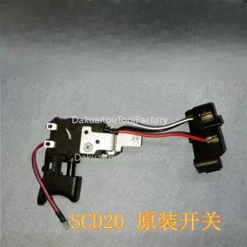 Новая Оригинальная литиевая электрическая дрель SCD20 SBD201 STDC1802, переключатель двигателя, зарядное устройство, коробка передач