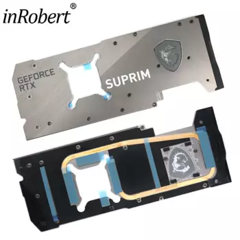 Новая Оригинальная задняя панель видеокарты RTX3080Ti для MSI RTX 3080 Ti SUPRIM X, охлаждающая задняя панель видеокарты