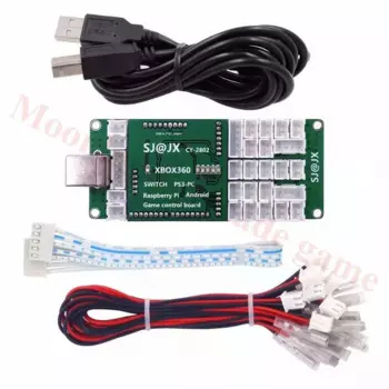 Новая плата USB-кодера с нулевой задержкой, аркадный джойстик, контроллер для ПК, PS3, Nintendo Switch, Raspberry Pi, Xbox 360, плата управления игрой