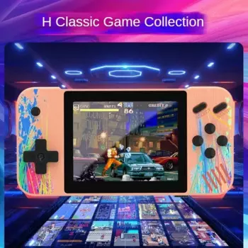 Новая портативная игровая консоль с пейзажным экраном 3,5 дюйма, ФК, для двух игроков, Боевая Ретро ностальгическая 800 классических игр