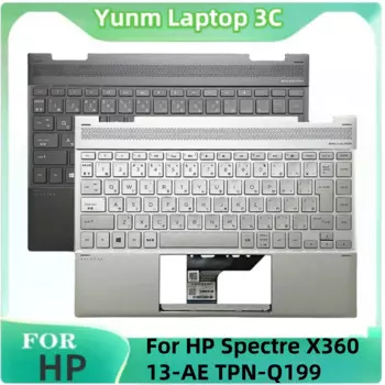 Новая японская Клавиатура для ноутбука HP Spectre X360 13-AE TPN-Q199, подсветка для рук, верхняя крышка корпуса, замена 942040-291