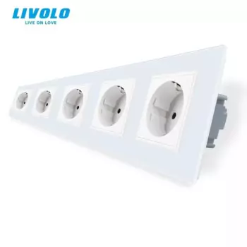 Настенная розетка Livolo VL-C7C5EU-11
