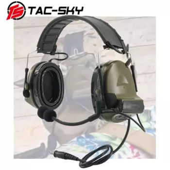 Новая Съемная повязка на голову TS TAC-SKY C2, тактическое радио COMTAC II, Защита слуха, Электронные Наушники для стрельбы, тактическая гарнитура