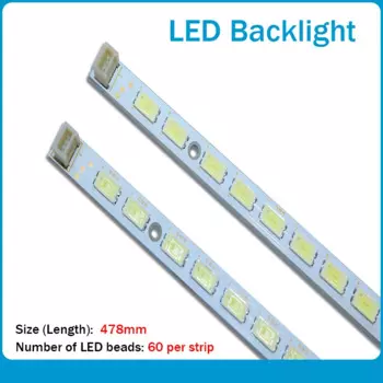 Новая светодиодная лента для подсветки 10 шт./партия 60LED 478 мм для LG 37LV3550 37T07-02a 37T07-02 37T07006-Y4102 73.37T07.003-0-CS1 T370HW05