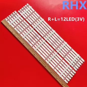 Новая светодиодная лента для подсветки для 55PUS6503 /12 55PUS6412 55PUS7503 55PUS6162 55PUS6262 55PUS6753 55PUS7303 55PUS6703 TPT550U1