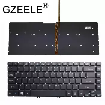 Новая US/SP/RU Клавиатура для ноутбука ACER ASPIRE R7 R7-572 R7-572G R7-571 MS2317 US клавиатура с подсветкой
