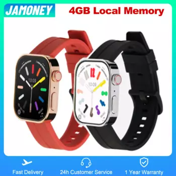 Новейшие популярные умные часы с круглым экраном Hello W2 Reloj, 4 Гб памяти, с компасом