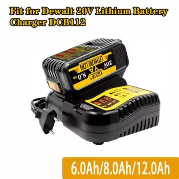 Новинка 100% оригинал 8000 мАч 20 в для электроинструмента Dewalt аккумулятор 20 в Ач батарея DCB205 DCB204-2