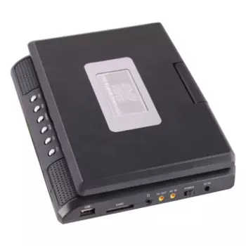 Новинка 2022, портативный DVD-плеер с поддержкой USB/SD-карты, различных дисковых форматов, экран 7 дюймов