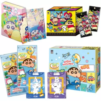 Новинка 2023, карточка Аниме Crayon Shinchan, популярная ностальгическая тема, серия аниме, коллекционная карточка, детская игрушка, подарок