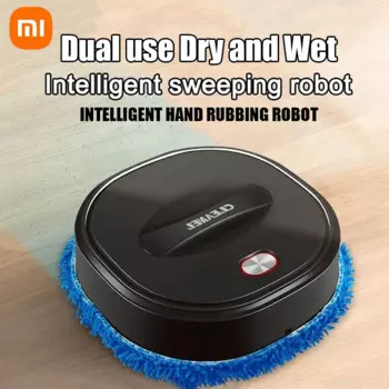 Новинка 2024 Автоматический робот-пылесос Xiaomi 3 в 1 беспроводная Уборка Влажная и сухая ультратонкая Очищающая машина уборка умный дом