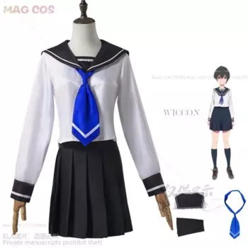 Новинка 2024 года, аниме Narenare-Cheer For You!! Косплей Костюм Obunai Suzuha, японская школьная форма, юбка, женский прекрасный костюм кампуса