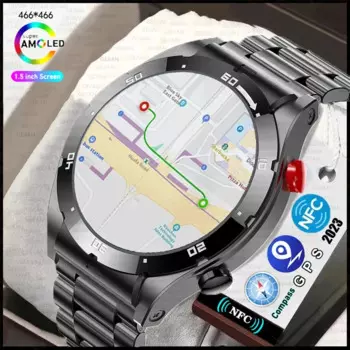Новинка 2024 мужские умные часы GEJIAN для занятий спортом на открытом воздухе Bluetooth вызов SOS экстренный вызов подходит для Android iOS спортивные водонепроницаемые часы