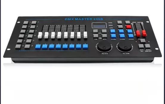 Новинка, 240B DMX контроллер диджей оборудование DMX512, консоль, сценическое освещение для светодиодный Par, движущиеся прожекторы, контроллер DJ
