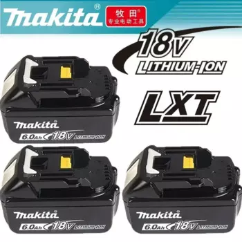 Новинка аккумулятор Makita 18 в 3 Ач/5 Ач/6 Ач BL1860 BL1850B BL1850 BL1840 BL1830 запасная батарея для отвертки электроинструмента
