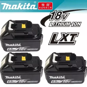 Новинка аккумулятор Makita 18 в 3 Ач/5 Ач/6 Ач BL1860 BL1850B BL1850 BL1840 BL1830 запасная батарея для отвертки электроинструмента