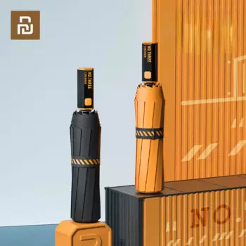 Новинка автоматический складной зонт Youpin Zuodu для дождя и дождя двойное использование большой мужской автомобильный Зонт прочный и долговечный против дождя