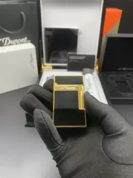 Новинка Бутановая газовая зажигалка зеркальная боковая скользящая портативная Зажигалка мужские высококачественные подарки деловые подарки