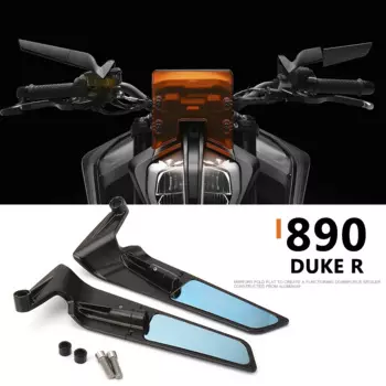Новинка для 890 Duke R 2021 для 790 Duke 2018-2020 мотоциклетное зеркало CNC алюминиевое боковое заднее синее антибликовое для 890 DUKE R 2019