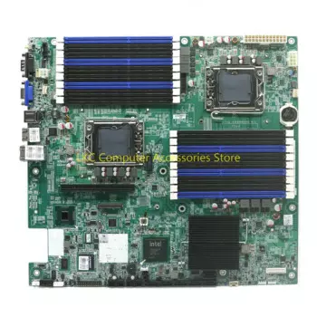 Новинка для DELL PowerEdge C2100 двухсторонняя Серверная материнская плата P19C9 0P19C9 CN-0P19C9 LGA1366 X58 DDR3 100% протестирована