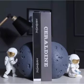 Новинка, креативная Подставка для книг с астронавтом для школьников, студентов, металлический Подставка для книг, настольные подставки для школы, канцелярские принадлежности и офиса, Sup