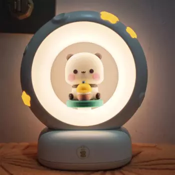 Новинка, Милая Ночная лампа Bubu и Dudu, мультяшная кукла, прикроватная лампа, игрушечная комната, светодиодные светильники, милая комната, настольное украшение, детский подарок