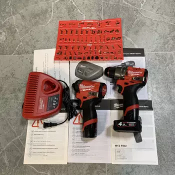 Новинка MILWAUKEE 12V M12 FPP2A2-422X электрическая дрель + набор электрических отверток