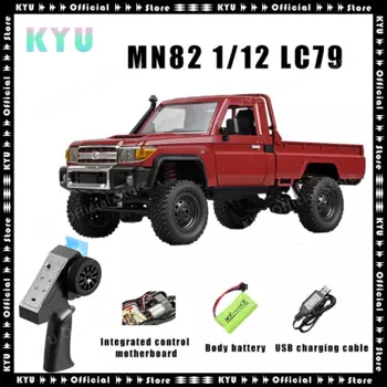 Новинка, полноразмерная Ретро модель KYU Mn82 Lc79 с пультом дистанционного управления, внедорожник для скалолазания, масштаб 1:12, радиоуправляемая машина для скалолазания
