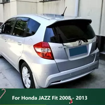 Новинка! Спойлер на крышу для Honda JAZZ Fit 2008-2013, материал ABS, автомобильное заднее крыло, аксессуары для украшения автомобиля
