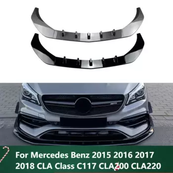 Новинка! Спойлер переднего бампера для Mercedes Benz 2015 2016 2017 2018 CLA Class C117 CLA200 CLA220 CLA250 CLA45 AMG