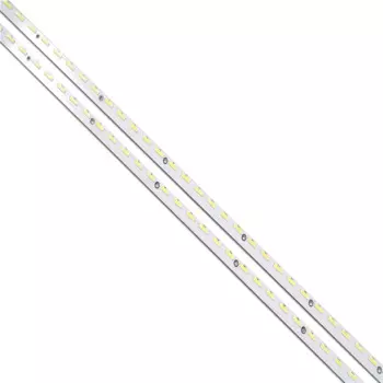 Новинка, светодиодная лента для подсветки LED 58K280J, 2 шт. * 64LED s 721 мм