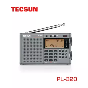 Новинка TECSUN PL-320 FM/AM/SW/WM/Полнодиапазонный радиоприемник, стерео портативный Радиоприемник TECSUN PL320