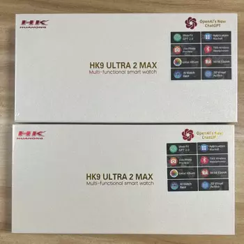 Новинка, умные часы AMOLED HK9 ULtra 2 MAX 2 ГБ, женские умные часы 49 мм с высоким обновлением Rtae Compass, умные часы для игр, мужские спортивные часы