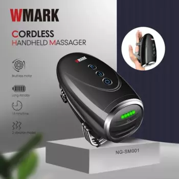 Новинка! WMARK NG-SM001 ручной парикмахерский массажер, беспроводной ручной парикмахерский массажер, 2600 мАч массажер для лица и кожи головы