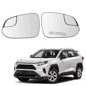 Новое автомобильное зеркало заднего вида, стекло дверного зеркала для Toyota RAV4 2013-2024 4Runner 2014-2024 Tacoma 2016-2023