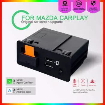 Новое обновление CarPlay Android Auto USB-концентратор OEM для изменения Mazda 3 2 6 CX3 CX5 CX8 CX9 MX5 Оригинальный радиоприемник TK78669U0C Carplay Kit